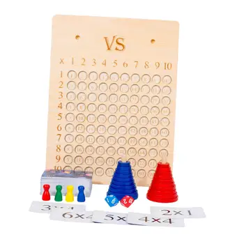 Montessori Dauginimo Valdybos Skaičiavimo Žaislas, Mokymosi Žaislai, Matematikos Švietimo Žaidimas Blokai Valdybos Dovana Bamblys Vaikai Vaikai