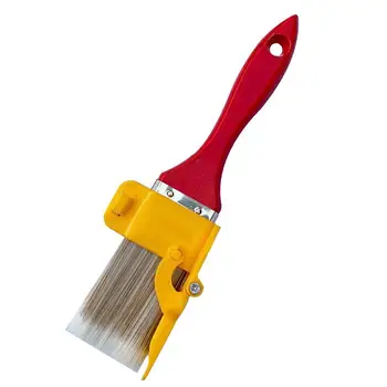 1Set Clean Cut Profesional Edger Teptuku Edger Brush Tool, Medinė Rankena Daugiafunkcinis Namų Sienos Kambario Detalė